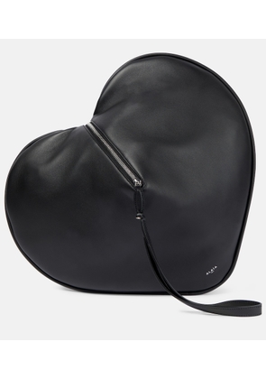 Alaia Le Cour leather clutch
