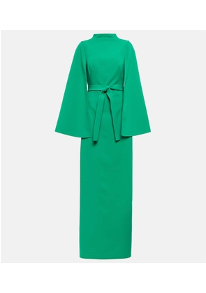 Safiyaa Crepe maxi dress