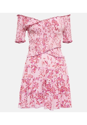 Poupette St Barth Soledad printed minidress