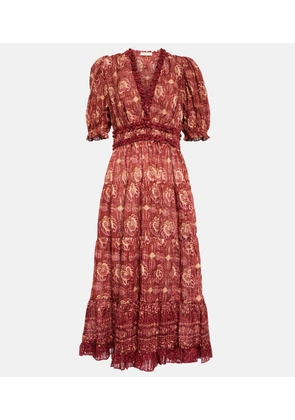 Ulla Johnson Elli printed cotton midi dress