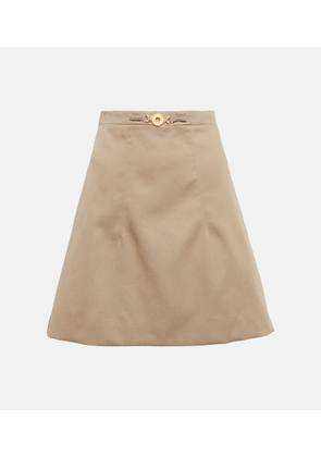 Patou Cotton miniskirt