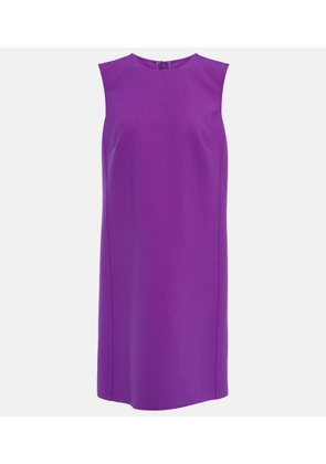Oscar de la Renta Wool-blend minidress