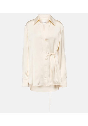 Jil Sander Self -tie shirt