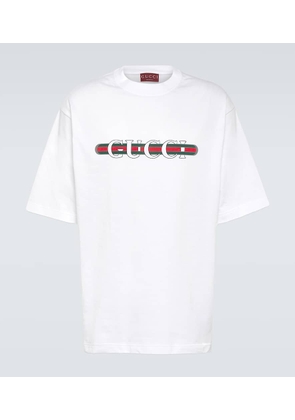 Gucci Logo cotton jersey T-shirt
