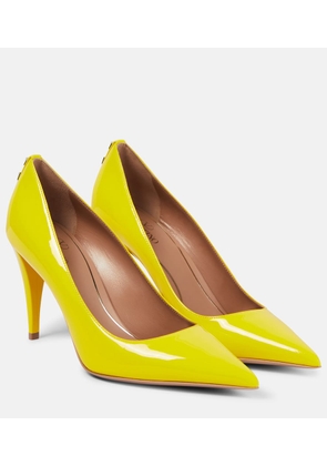 Valentino Garavani Rockstud patent leather pumps