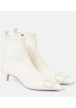 Valentino Garavani VLogo Signature 40 leather ankle boots