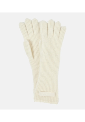 Jacquemus Alpaca and wool-blend gloves