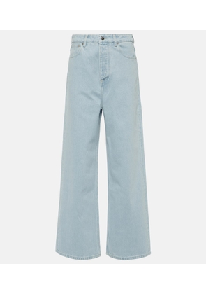 Nanushka Josine high-rise wide-leg jeans