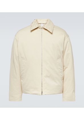 Bottega Veneta Intrecciato cotton-blend twill down jacket