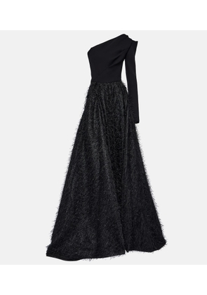 Maticevski Audacity one-shoulder maxi gown