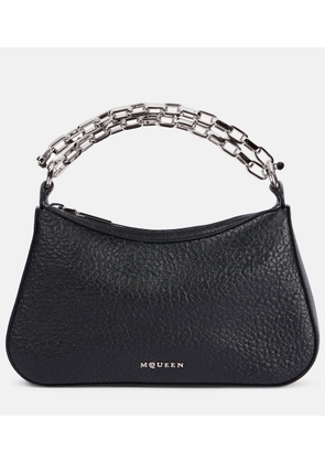 McQueen T-Bar leather shoulder bag
