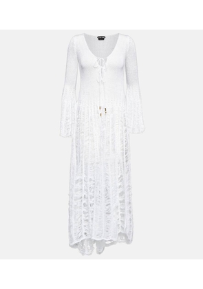 Tom Ford Crochet midi dress