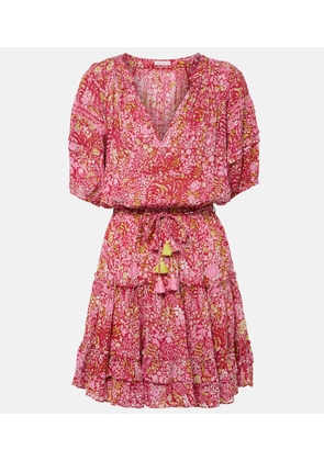 Poupette St Barth Bona floral minidress