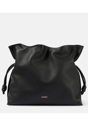 Loewe Flamenco XL leather clutch