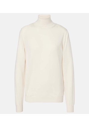 The Row Heva wool jersey turtleneck sweater