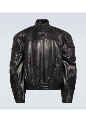 Balenciaga Leather biker jacket