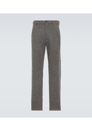 Comme des Garcons Shirt Straight wool-blend pants