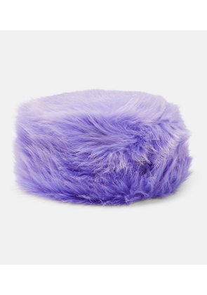 Ruslan Baginskiy Faux fur hat