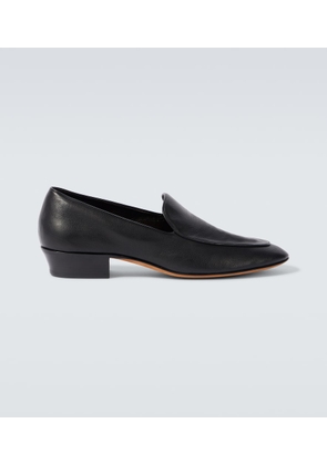 The Row Hereditas leather loafers