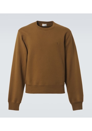 Saint Laurent Cotton fleece sweatshirt