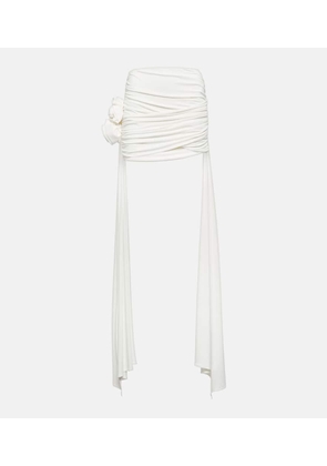 Magda Butrym Applique ruched miniskirt