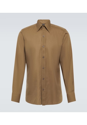 Tom Ford Silk poplin shirt