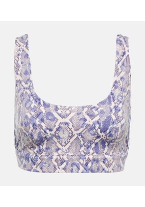 Varley Let's Move Severn printed sports bra