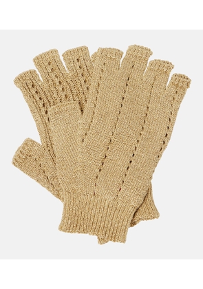 Valentino Garavani Knitted fingerless gloves