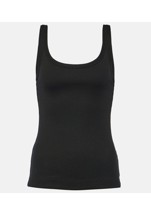 Dolce&Gabbana Ribbed-knit cotton tank top