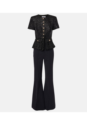 Self-Portrait Boucle jumpsuit