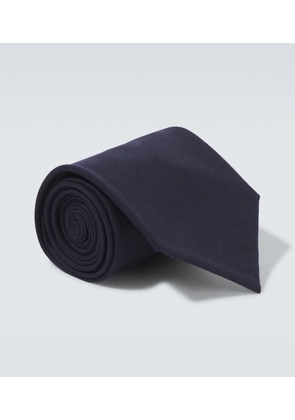 Thom Sweeney Wool and cashmere tie