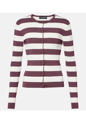Dolce&Gabbana Striped cardigan