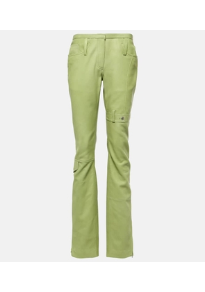 Acne Studios Lipper leather cargo pants