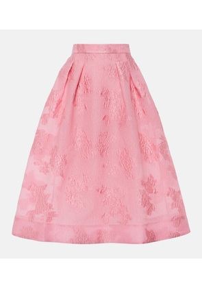 Rebecca Vallance Zelie floral maxi skirt