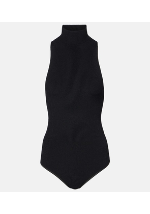 Alaia Halterneck jersey bodysuit