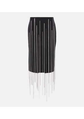 Victoria Beckham Chain-detail midi skirt
