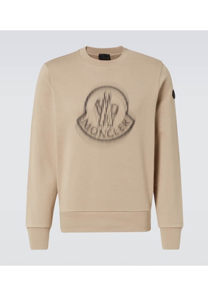 Moncler Logo cotton jersey sweater
