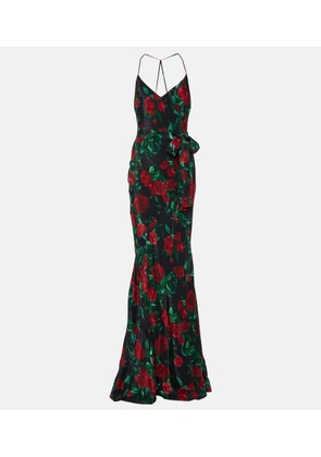 Alexandra Miro Isla floral maxi dress