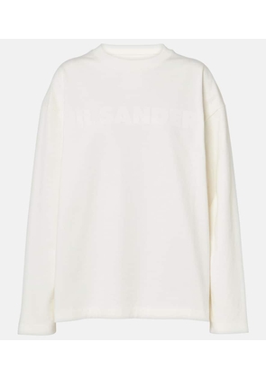 Jil Sander Logo cotton jersey sweatshirt