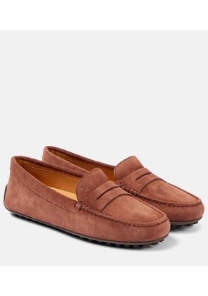 Tod's City Gommino suede driving shoes