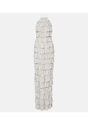 Tom Ford Ruffled tiered gown