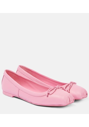 Christian Louboutin Mamadrague leather ballet flats