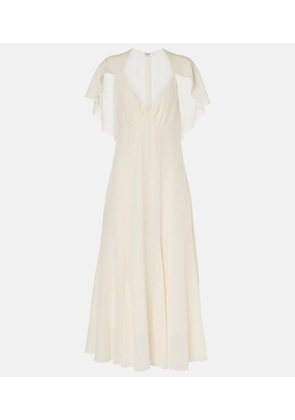 Chloe Silk chiffon midi dress