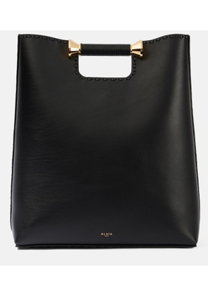 Alaia Bobine leather tote bag