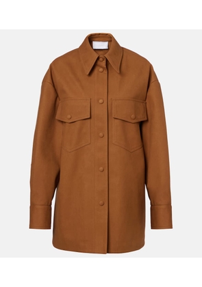 Stella McCartney Faux suede overshirt