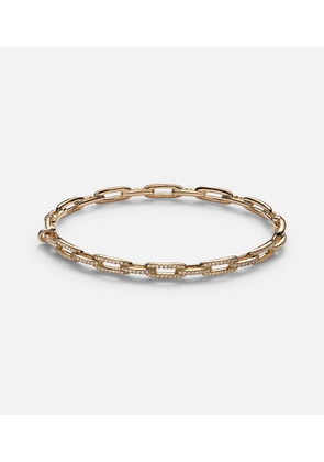 David Yurman Stax Chain Link 18kt gold bracelet with diamonds