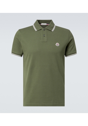 Moncler Cotton pique polo shirt