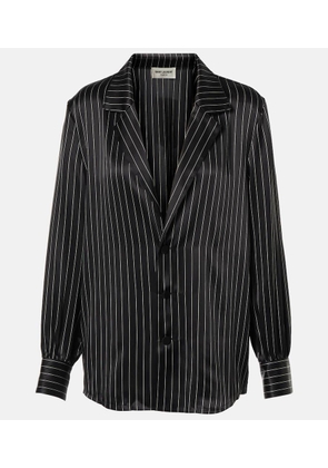 Saint Laurent Silk satin shirt