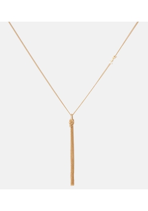 Saint Laurent Cassandre pendant necklace