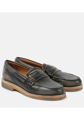 Golden Goose Jerry leather penny loafers